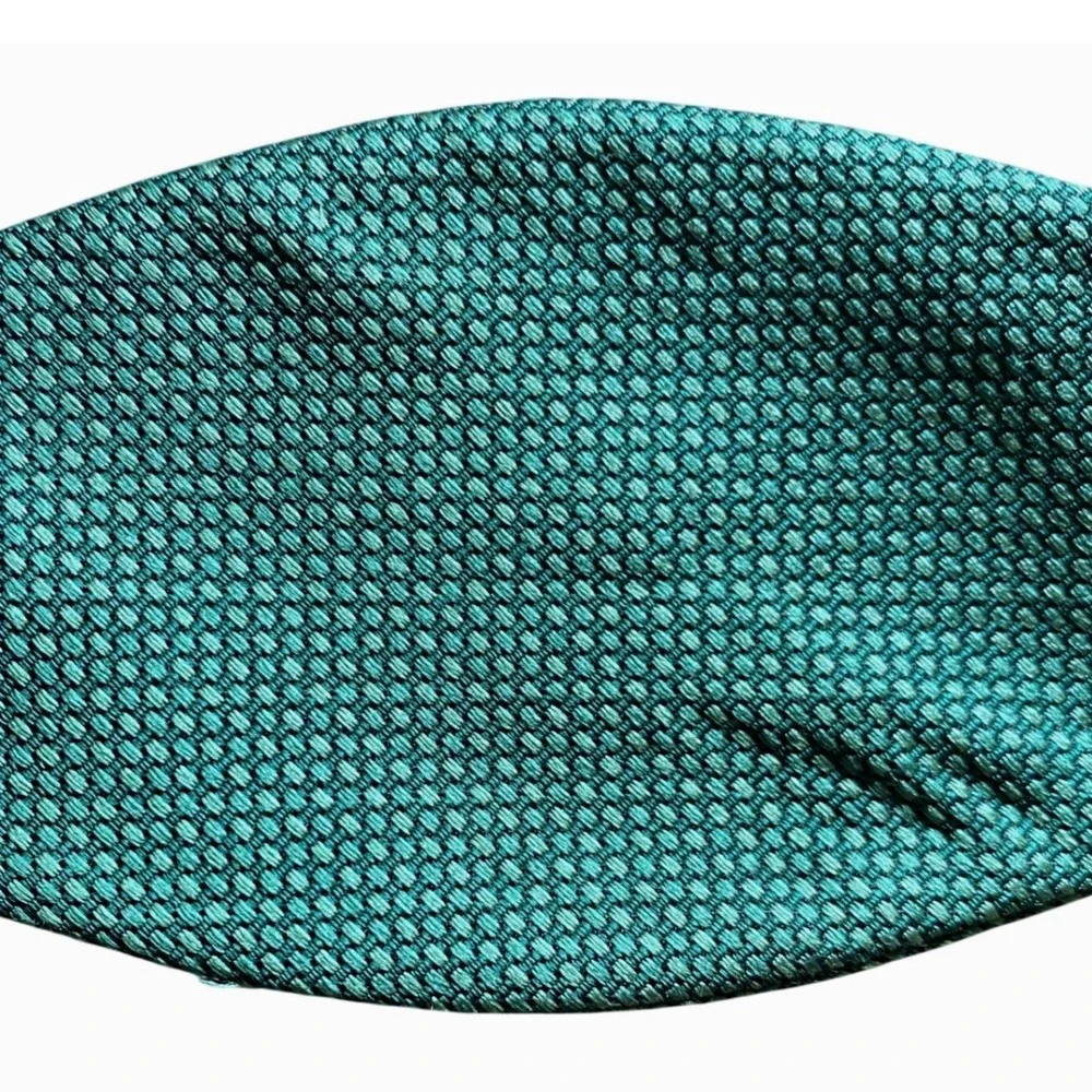 THE TIE BAR Emerald Green Textured 100% Silk‎ Bow Tie Adjustable Holiday Formal - Picture 3 of 7